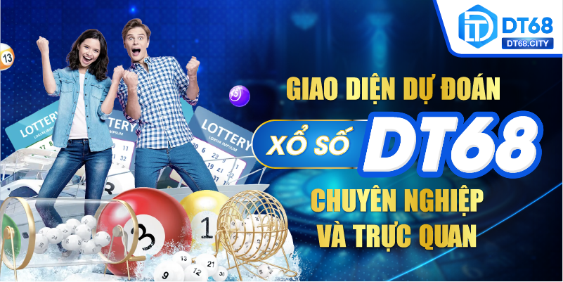Giao diện dự đoán Xổ Số DT68 chuyên nghiệp